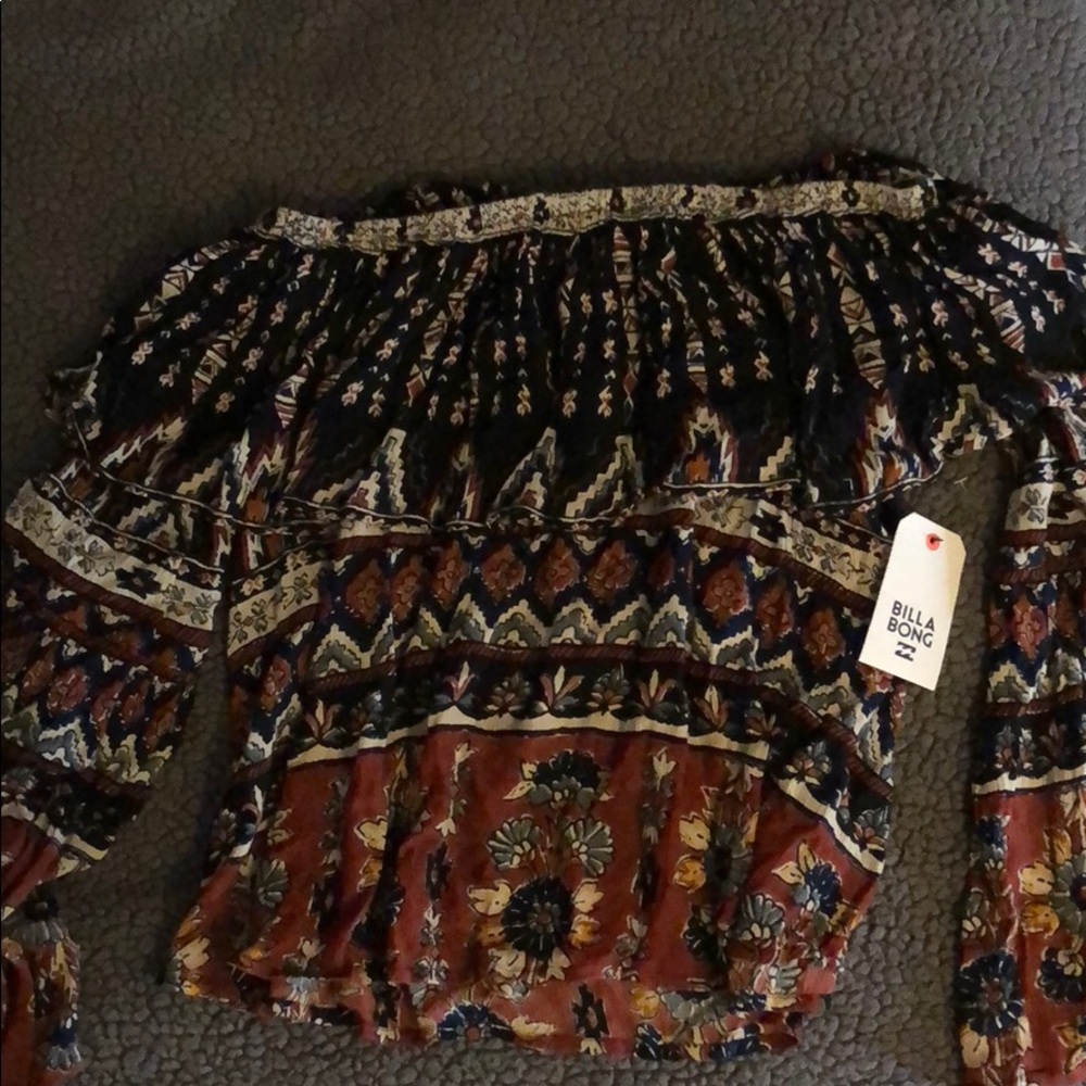Billabong Off Shoulder Top